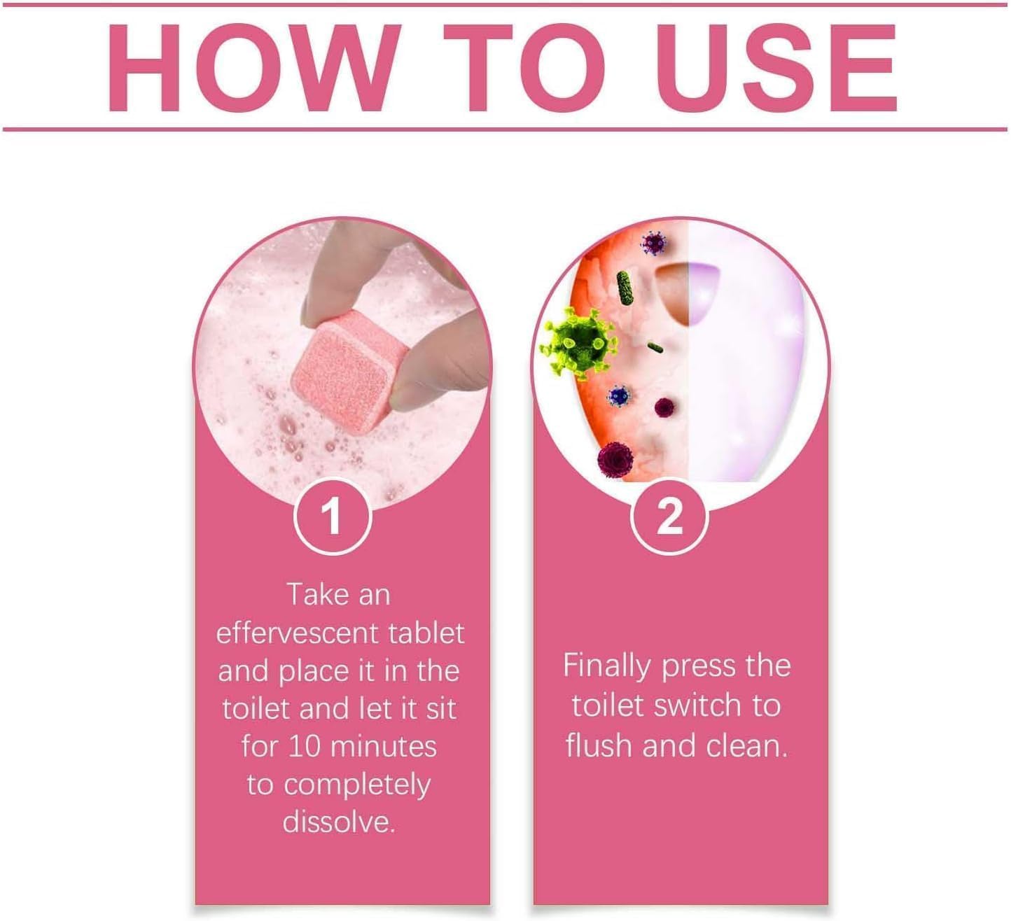 منظف وعاء المرحاض من ابوتو، عبوة من 12 قرص مبيض للتنظيف العميق وإزالة الترسبات، منظف وعاء المرحاض الاوتوماتيكي بتركيبة مزيل للروائح، فعال ضد البقع الصعبة والرواسب الكلسية