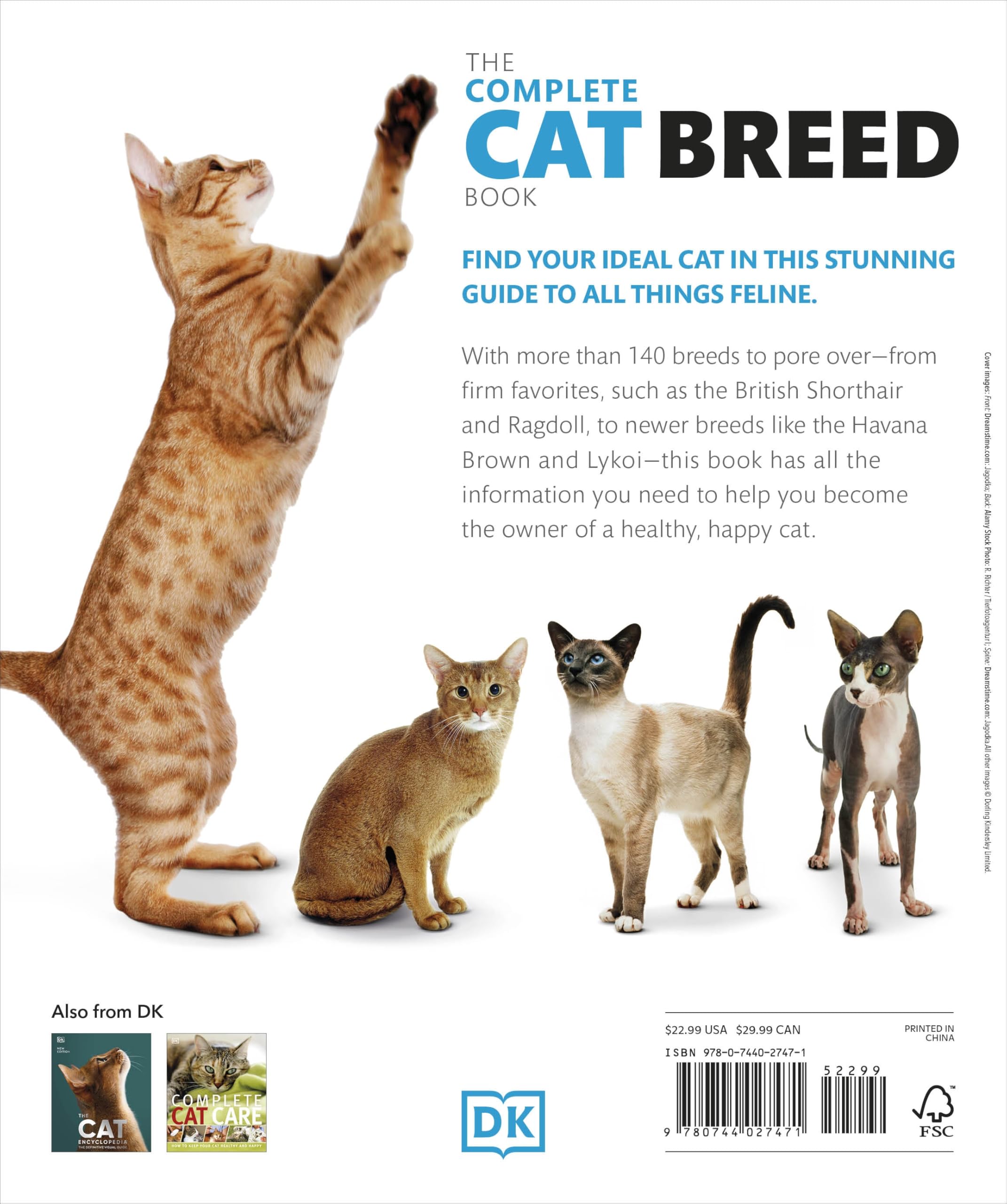 DK The Complete Cat Breed Book, Second Edition