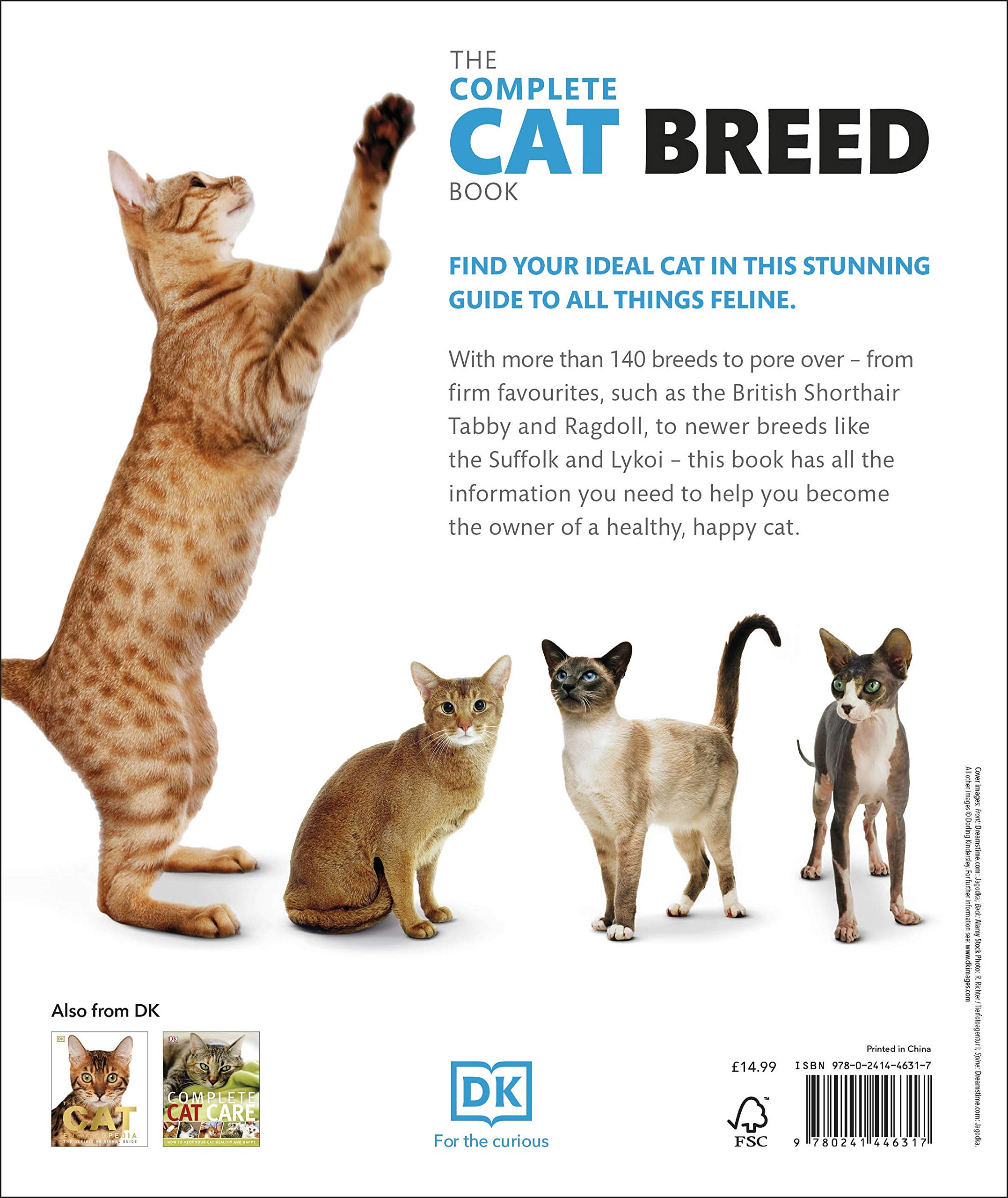 The Complete Cat Breed Book: Choose the Perfect Cat for You