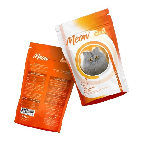 اكل قطط بيت ستيبس مياو دجاج رطب للقطط البالغة 85 جم