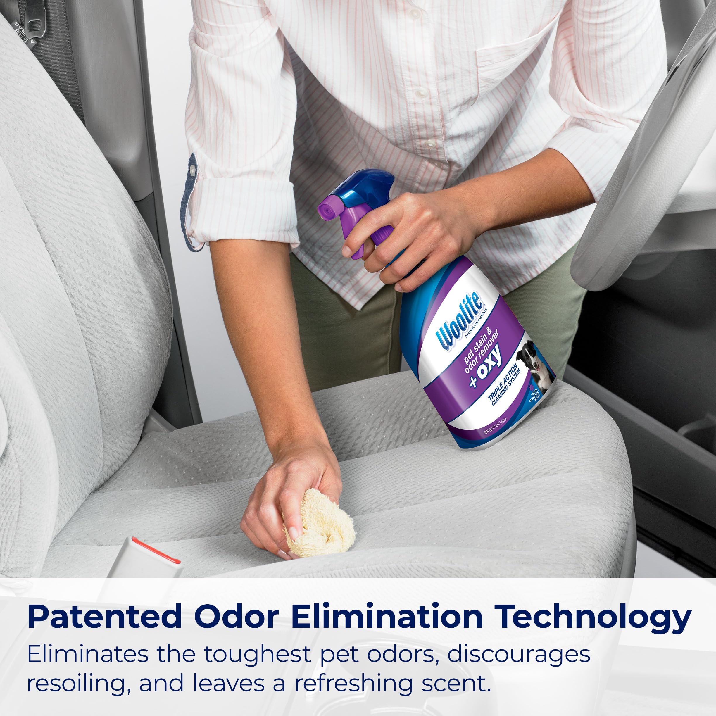 بيسيل مزيل البقع والروائح الكريهة للحيوانات الاليفة من وولايت ادفانتج + اوكسي، عبوتان، 3326