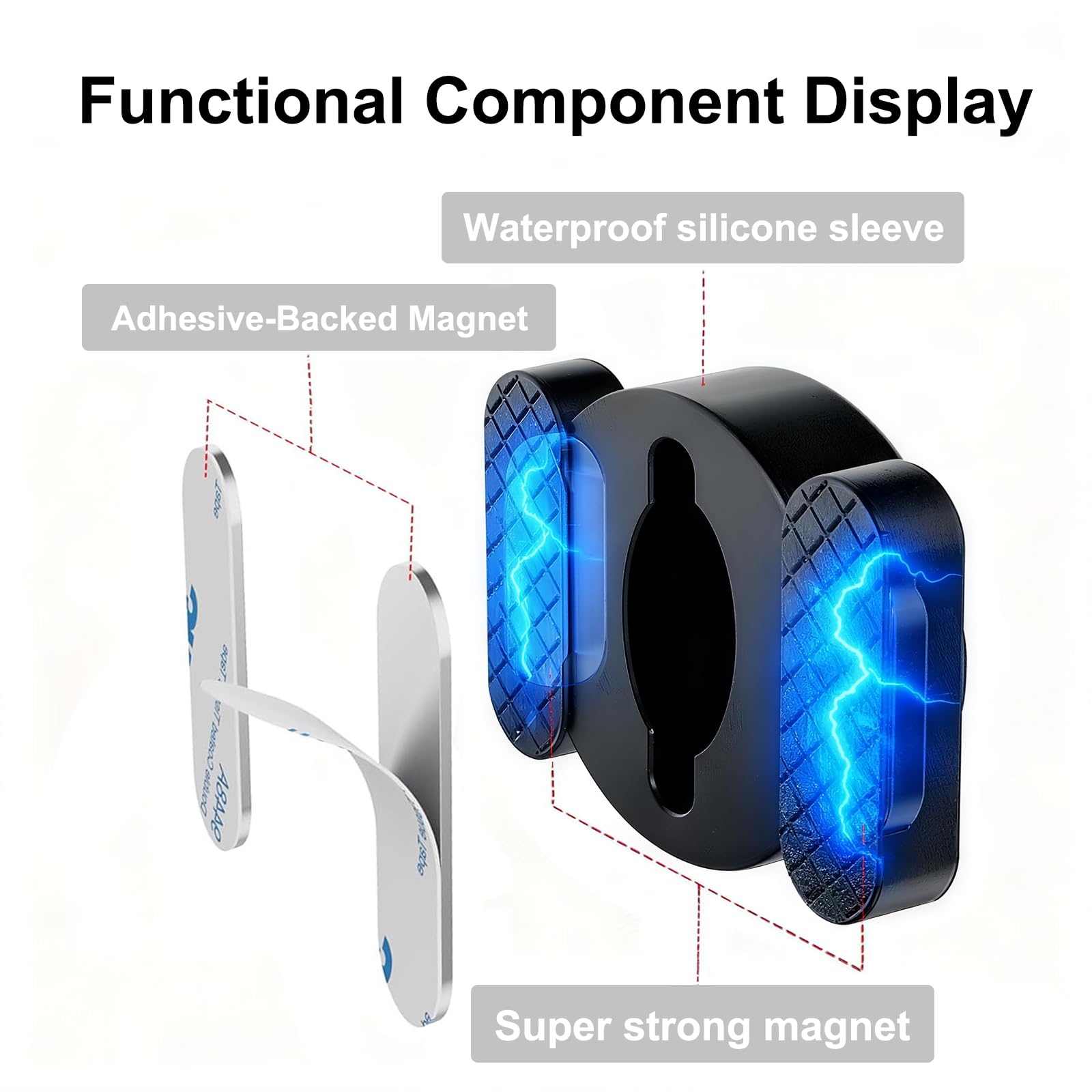 جهاز تتبع تحديد المواقع بتقنية البلوتوث من سمارت فايندر لاجهزة ابل واندرويد (اي او اس واندرويد) - نظام مزدوج للحيوانات الاليفة والاطفال والمحفظة والمفاتيح والسيارة ومشاركة الموقع في الوقت الفعلي