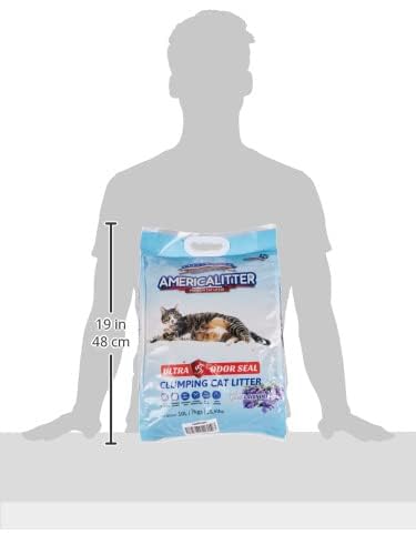 رمل فضلات القطط الترا دور سيل برائحة اللافندر من امريكان ليتر، سعة 10 لتر