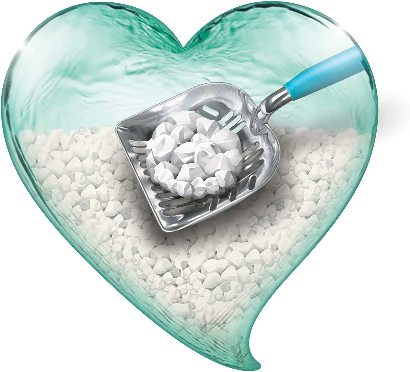 رمل فضلات القطط المتكتل برائحة الفانيليا من سانيكات، 8 لتر