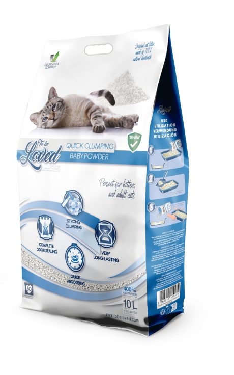 رمل فضلات القطط تو بي لفد، 10 لتر، كل مراحل الحياة