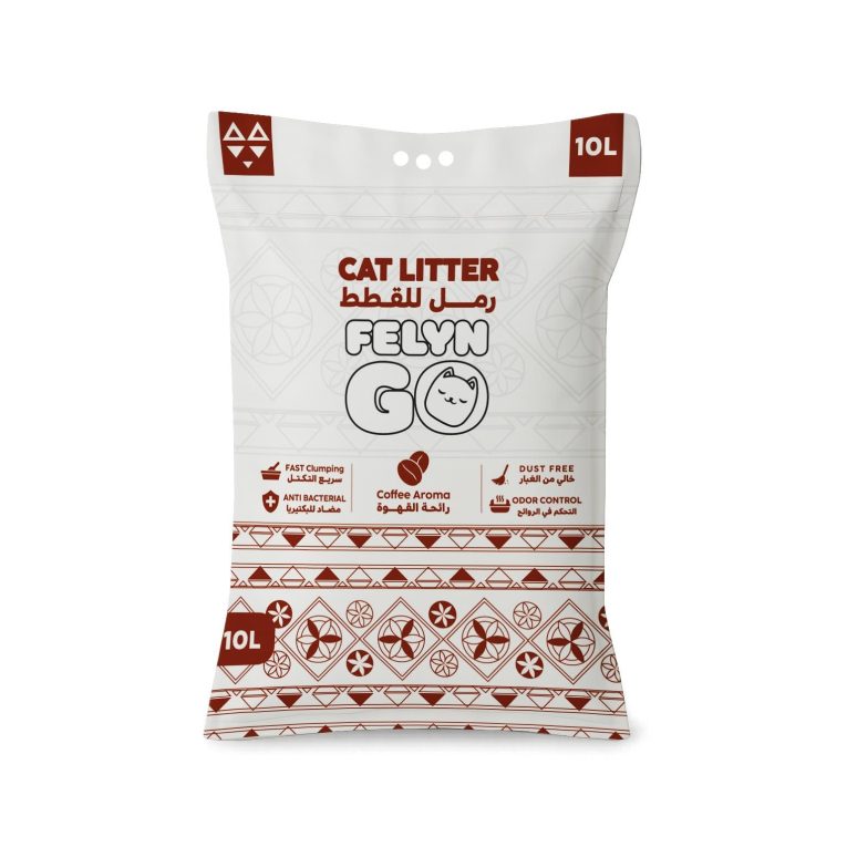 رمل فضلات القطط جو برائحة القهوة من فيلين، 10 لتر، كل مراحل الحياة