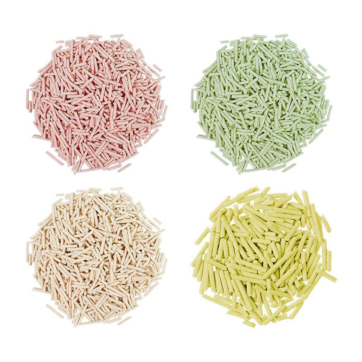 رمل فضلات قطط توفو من بيت بيت كات، 6 لتر، شاي أخضر