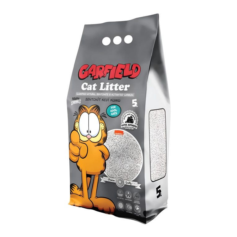 رمل لفضلات القطط جارفيلد بالكربون معطر 5 لتر