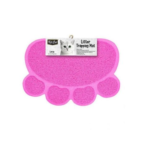 سجادة التقاط فضلات القطط من كيت كات، مقاس S، لون ازرق