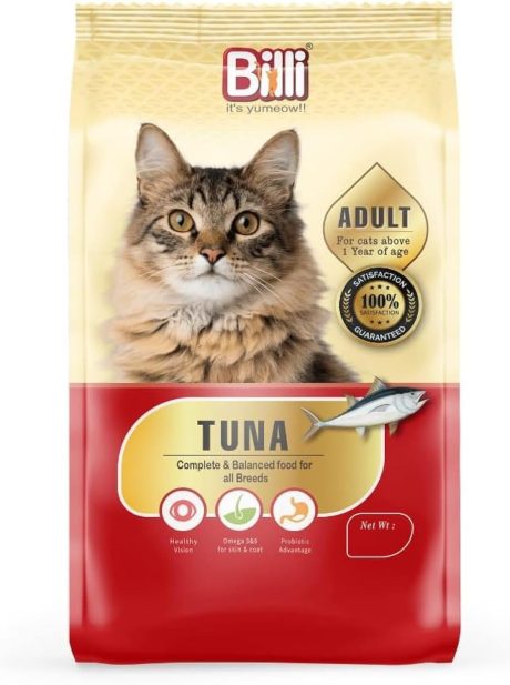 طعام قطط من التونة الحقيقية من بيلي، للقطط البالغة، 3 كيلوجرام