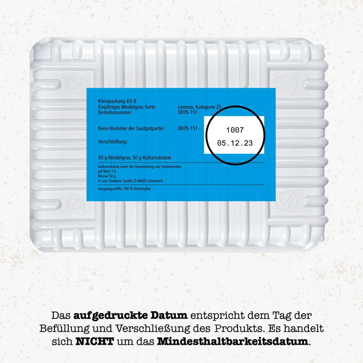 عشب سوفت-جراس لدعم صحة القطط من جيمكات (100 جم)