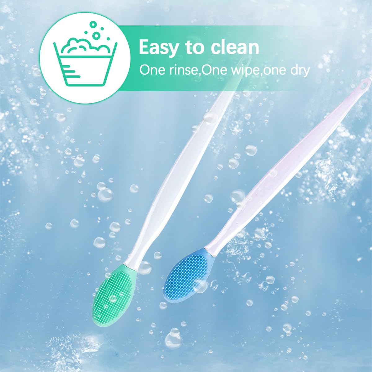 فرشاة تنظيف ذقن القطط بتصميم مزدوج الجوانب من 6 قطع، فرشاة بذور سوداء من السيليكون الناعم، مكشطة للعناية بالحيوانات الاليفة وتقشير الرؤوس السوداء (متعددة الالوان)