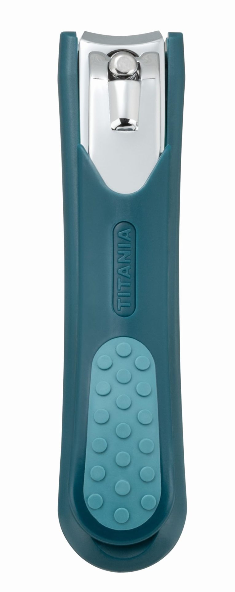 قصافة أظافر مطلي كروم بجراب أسود