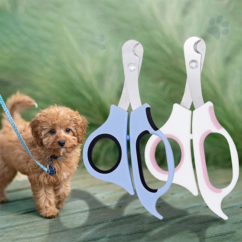 قصافة اظافر الحيوانات الاليفة بتصميم مخلب للقطط والقطط لتقليم اظافر الحيوانات الاليفة الاحترافية الافضل للقطط والجراء والارانب والقطط الصغيرة والكلاب الصغيرة، حادة وامنة