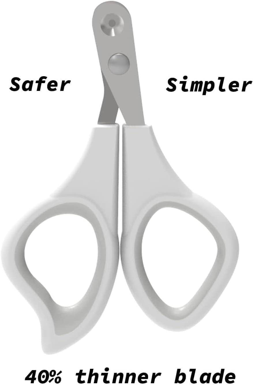 قصافة اظافر للقطط من ابوتو، اداة تشذيب احترافية لمخالب القطط مع واقي امان 2 ملم، اداة قص اظافر لطيفة للقطط والقطط البالغة، مثالية للحيوانات الاليفة والقطط العنيدة في الاماكن المغلقة