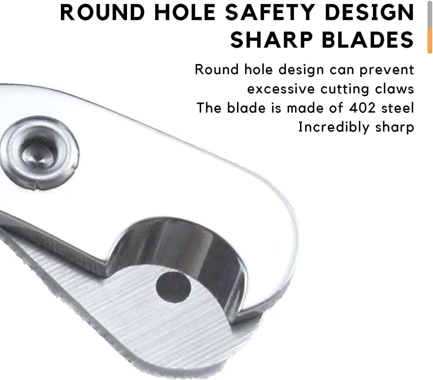 قصافة اظافر للقطط من ابوتو، اداة تشذيب احترافية لمخالب القطط مع واقي امان 2 ملم، اداة قص اظافر لطيفة للقطط والقطط البالغة، مثالية للحيوانات الاليفة والقطط العنيدة في الاماكن المغلقة