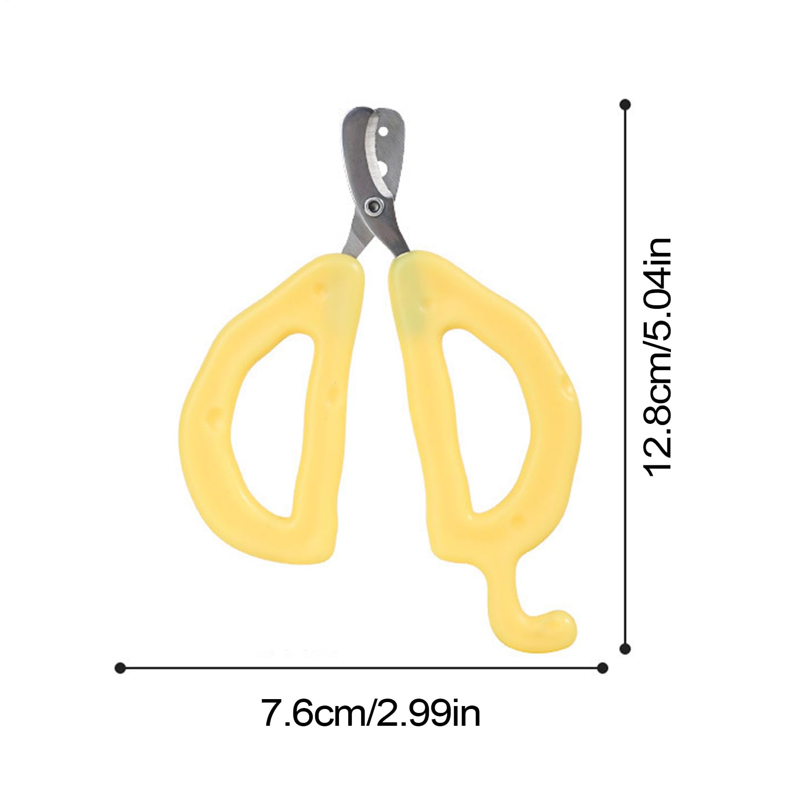 قصافة اظافر مخلب القطط | اداة تشذيب مخالب القطط - مقص تقليم مخالب الكلاب بتصميم مزدوج الفتحة، مستلزمات تشذيب للقطط والطيور والجراء والحيوانات الصغيرة