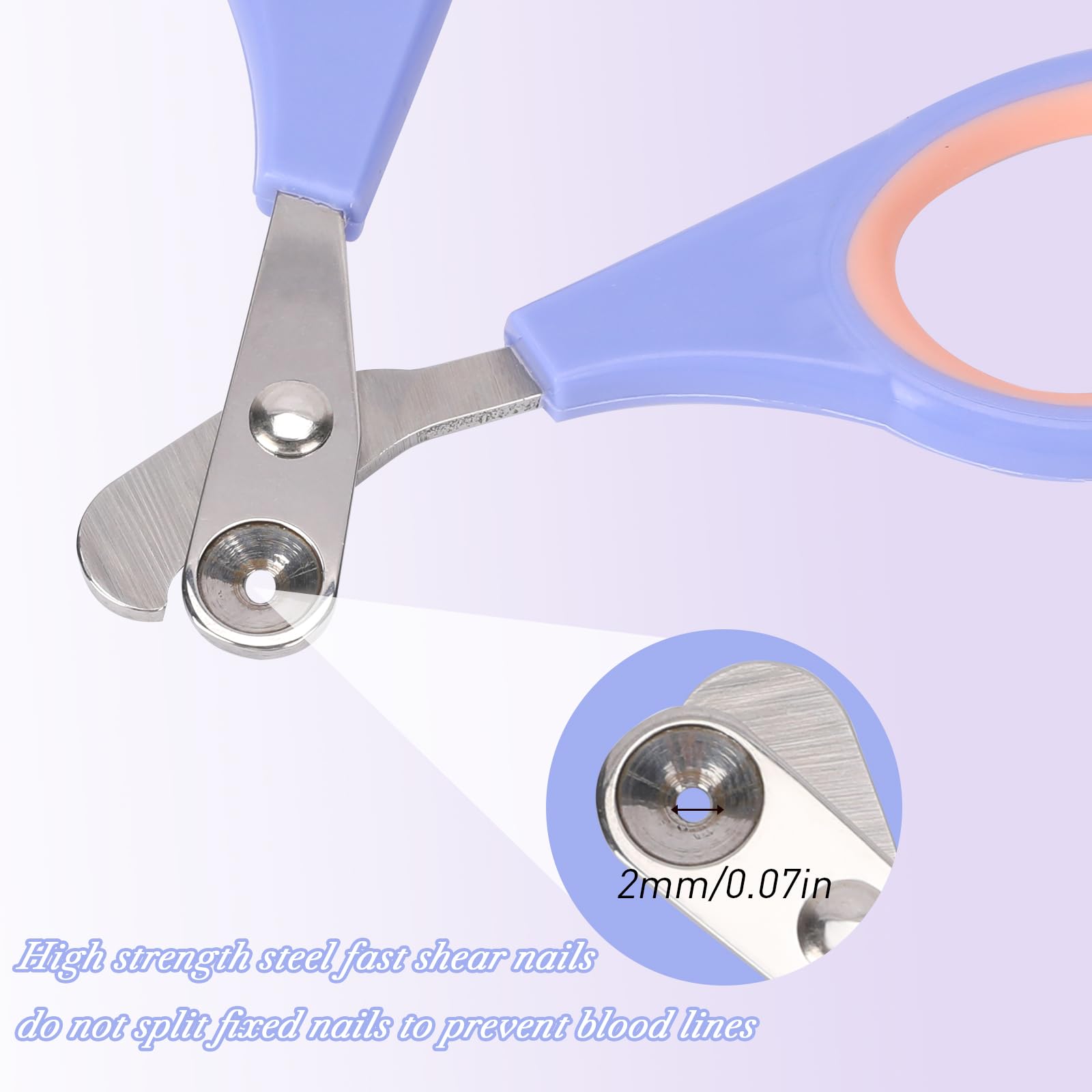 قصافة وتشذيب اظافر القطط من كاليون مخالب احترافية دائرية لقص لتجنب القطع الزائد اداة تشذيب الحيوانات الاليفة للقطط