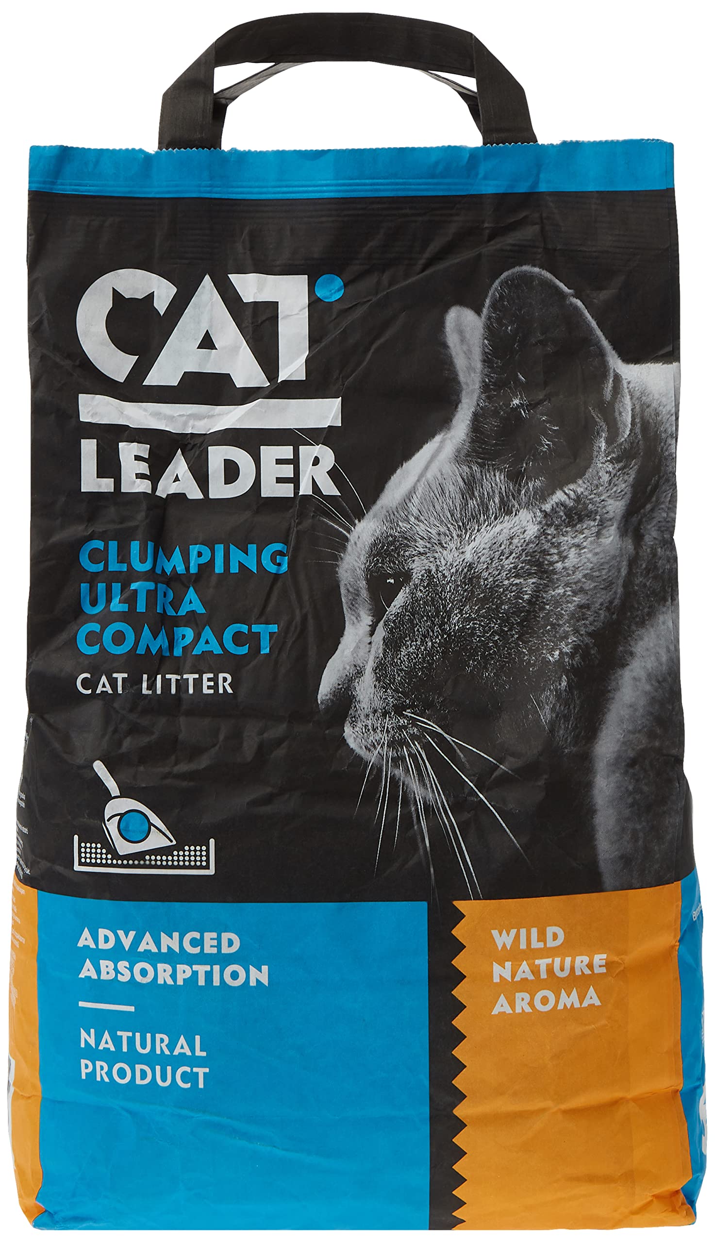 كيس رمل كات ليدر لفضلات القطط صغير الحجم برائحة الطبيعة البرية من جيوهيلاس، 5 كيلوجرام