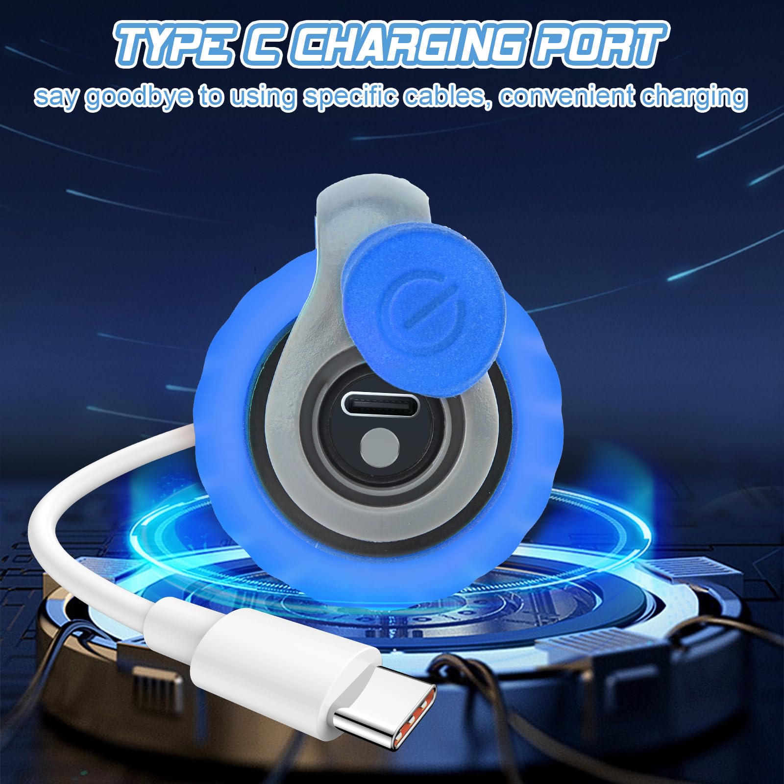 لعبة سبيدي تيل 2.0 للقطط من تشانشي، كرة العاب ذكية قابلة لاعادة الشحن بمنفذ USB، لعبة تفاعلية ذكية للقطط مع وضعين، كرة لعب للقطط تتحرك تلقائيا، العاب للقطط في الاماكن المغلقة للبالغين (ازرق)