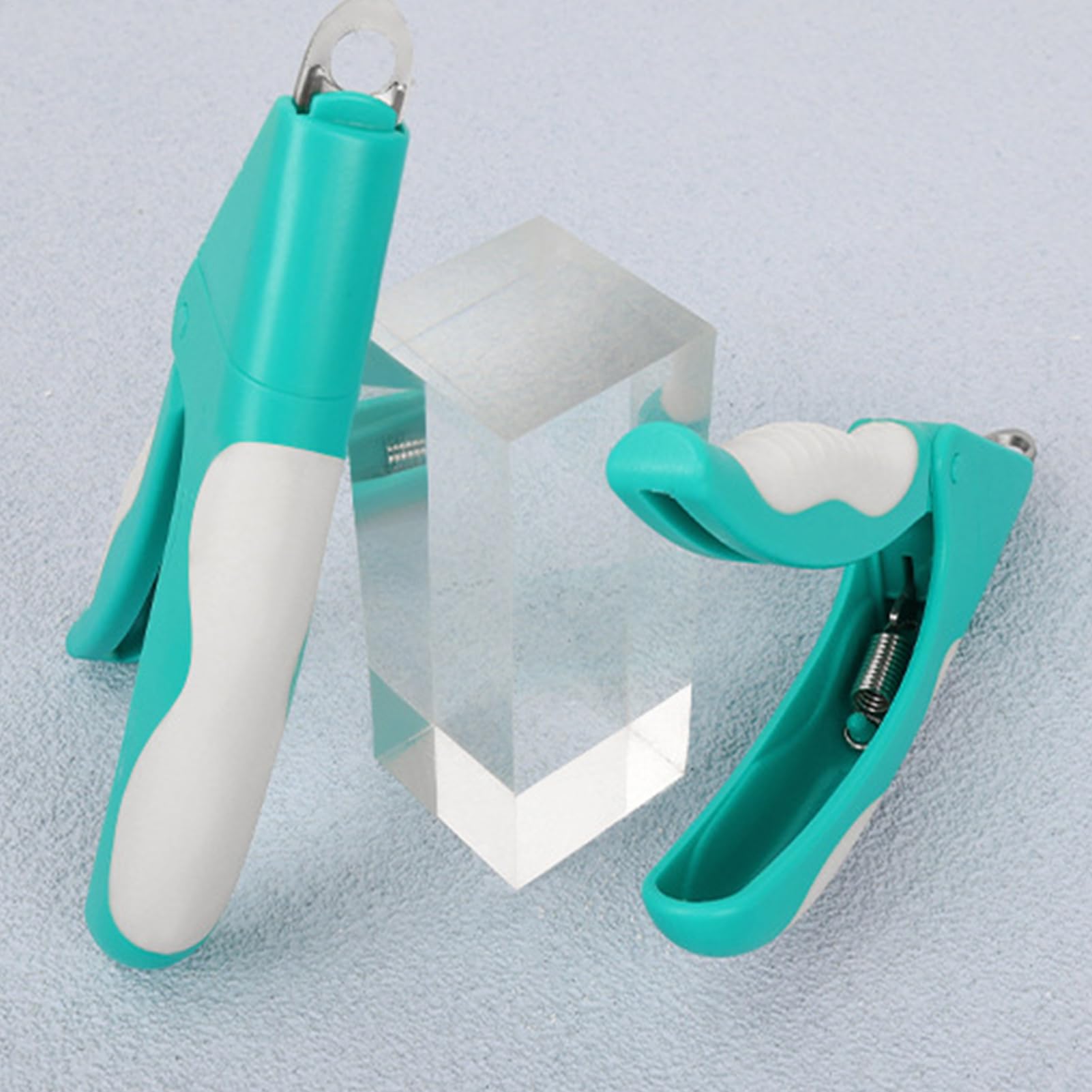 مقص تقليم اظافر القطط مع واقي امان، مقص اظافر للكلاب والقطط - للكلاب والجراء والقطط الصغيرة المتوسطة والكبيرة للاستخدام اليومي في المنزل والسفر والاستحمام