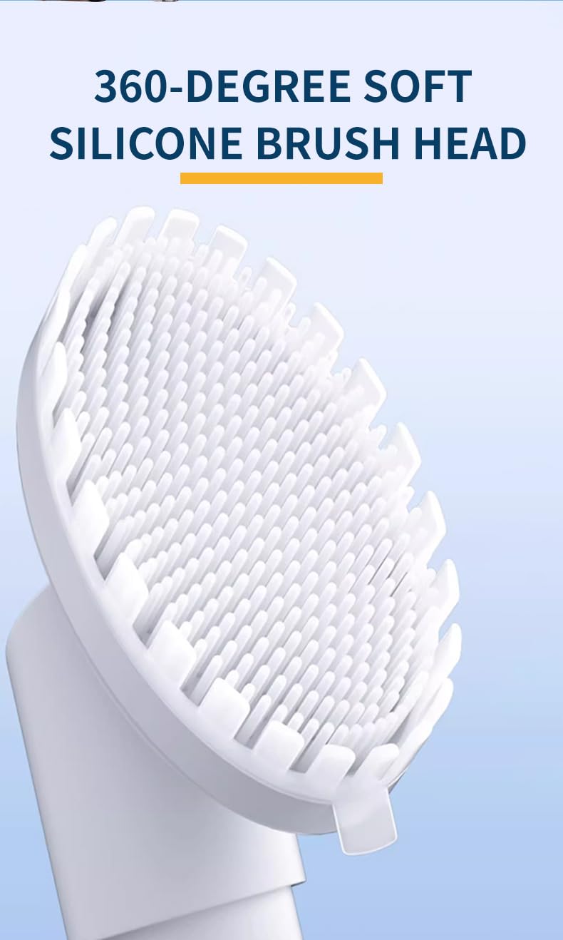 منظف مخالب الكلاب والقطط، 150 مل، منظف رغوي سحري خالي من الشطف، شامبو جاف وفرشاة قدم مع مستخلص جوز الهند، غسيل للتحكم في الرائحة، مناسب للجراء