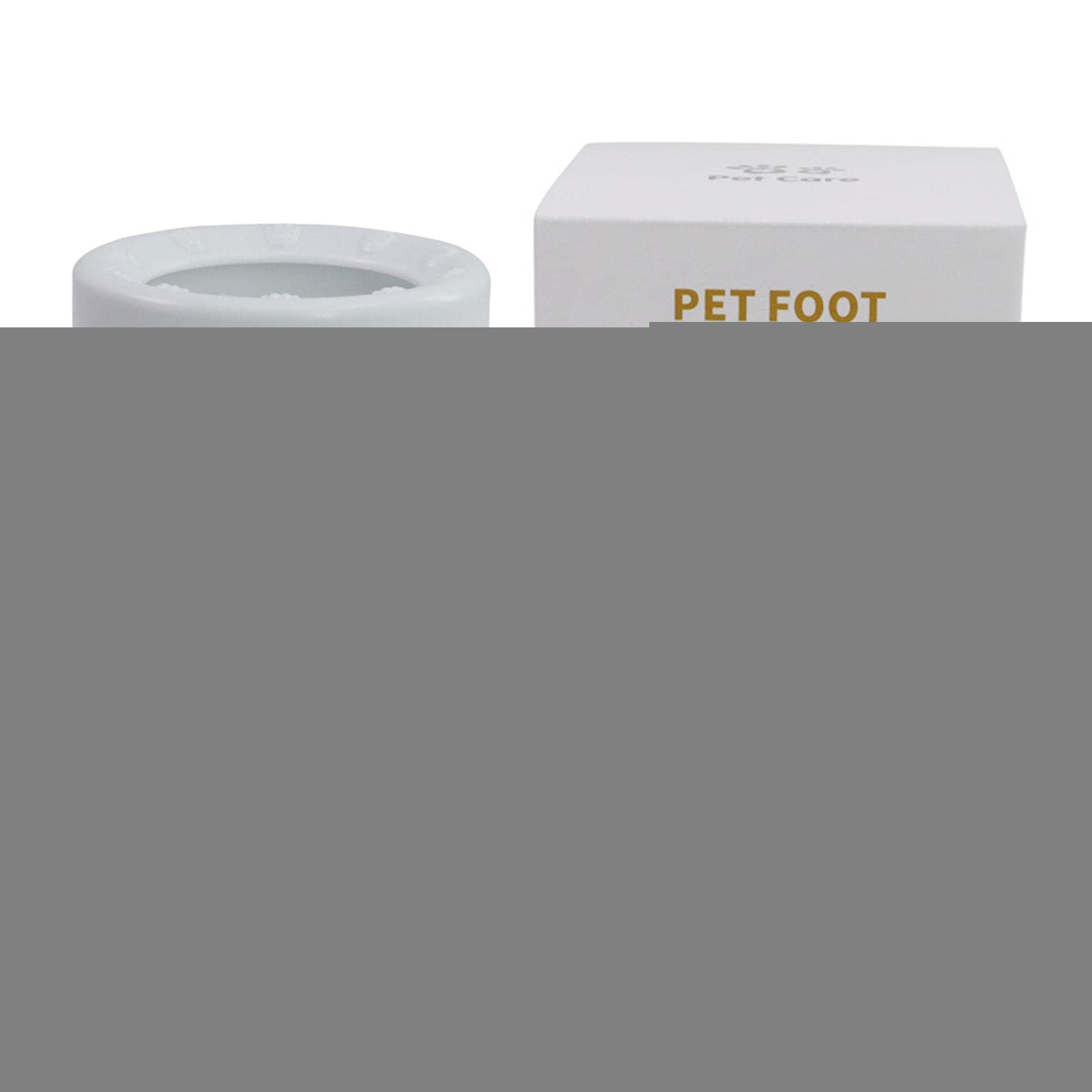 كوب فرشاة تنظيف الحيوانات الاليفة، منظف مخالب الكلاب، منظف مخالب القطط، قابل للازالة شبه الاوتوماتيكي، قابل للفصل، لتنظيف مخالب الكلاب والقطط المتسخة، للاستخدام الداخلي والخارجي