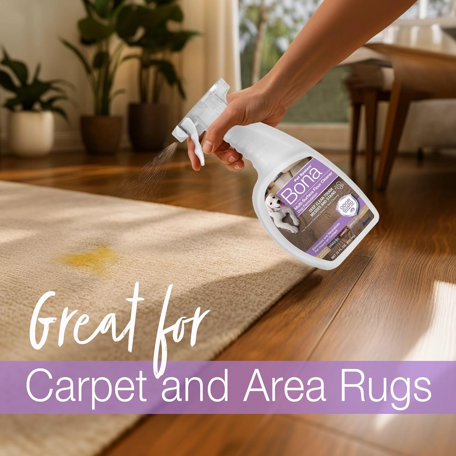 بونا منظف الارضيات متعدد الاسطح للقطط؛ 32 اونصة