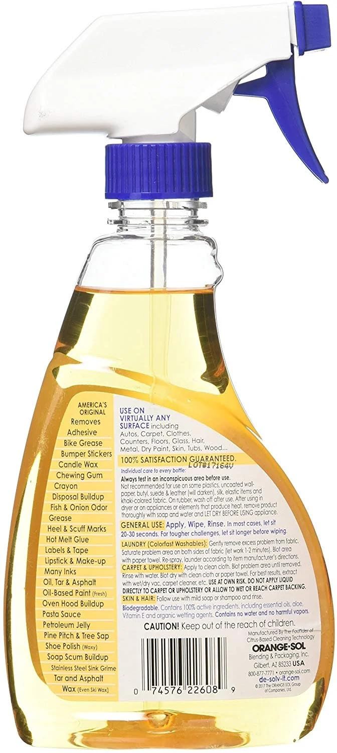 دي-سولف-ات مزيل البقع والروائح الكريهة برائحة الحمضيات، 12 اونصة