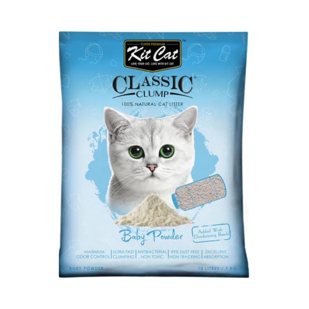 كت كات رمل كلاسيك فحم (بدون رائحة) 10 لتر